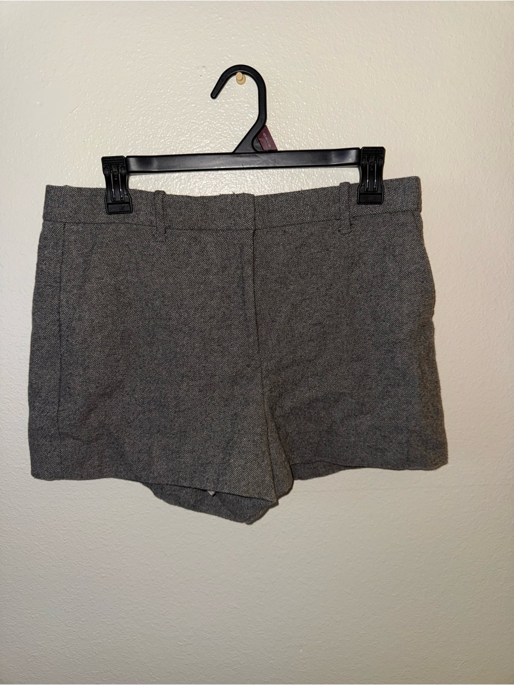 GAP Women's Gray High-Waist Tailored Shorts